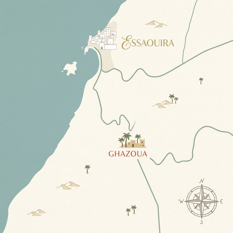 Ghazoua : Le Voisin Tranquille.